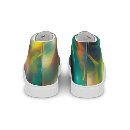 Men's High Top Canvas Shoes - Cheng Wallis Whirl