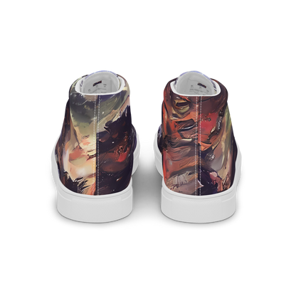 Men's High Top Canvas Shoes - Twisted Terra