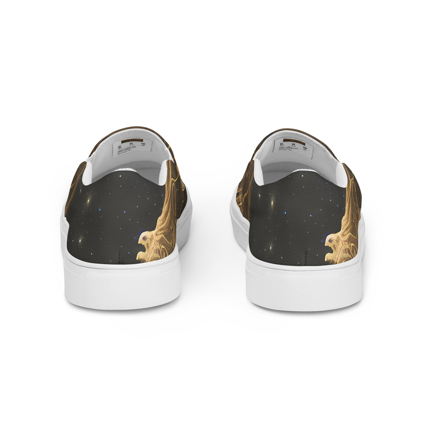 Men's Slip-On Canvas Shoes - Gilded Reverie