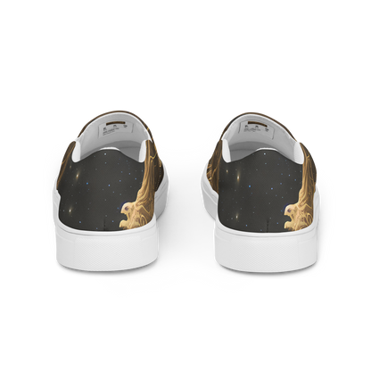 Men's Slip-On Canvas Shoes - Gilded Reverie