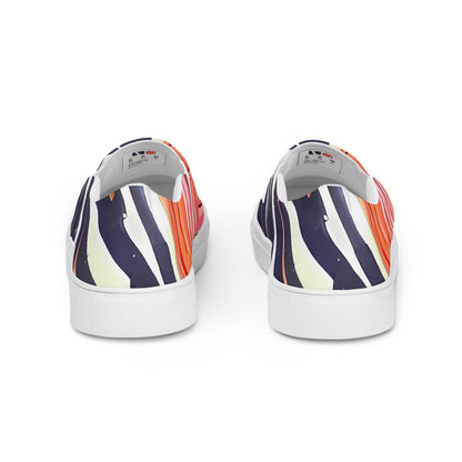 Women's Slip-On Canvas Shoes - Radiant Drift