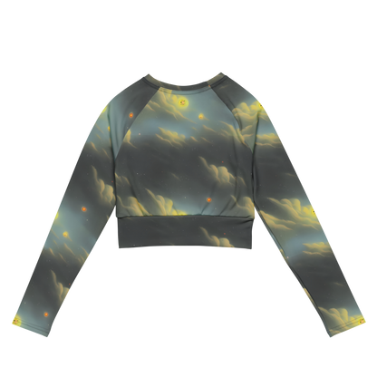 Long Sleeve Crop Top - Dreamy Ascent