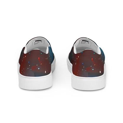 Men's Slip-On Canvas Shoes - Celestial Vogue