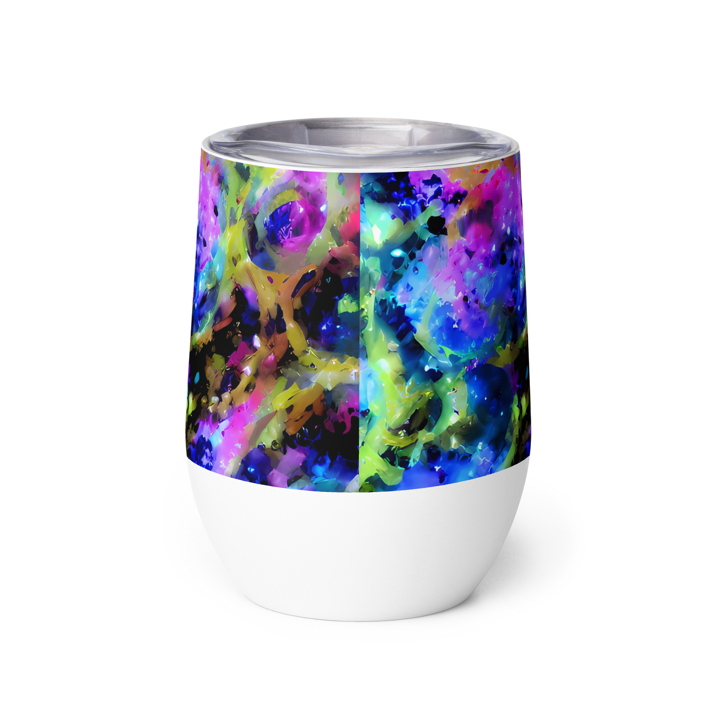 Wine Tumbler - Fantasy Spiral