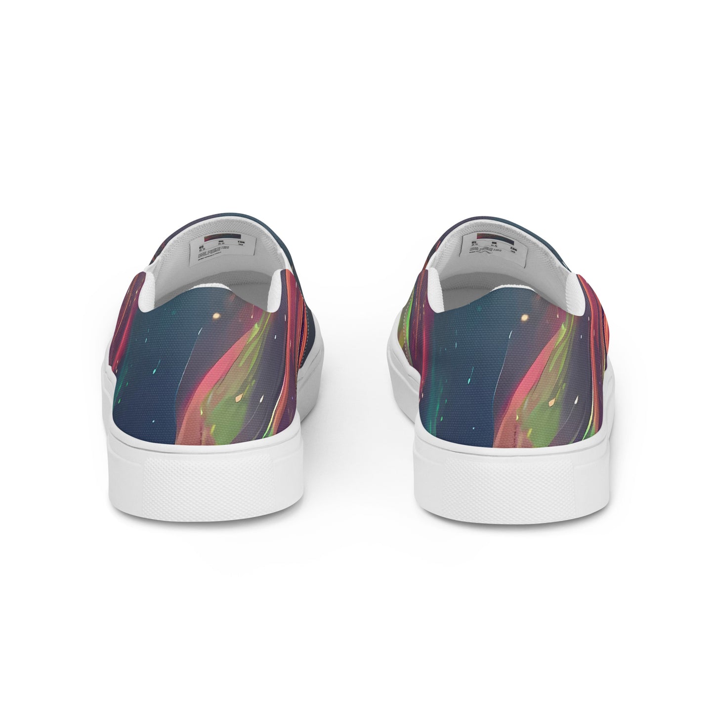 Women's Slip-On Canvas Shoes - Temple Wave