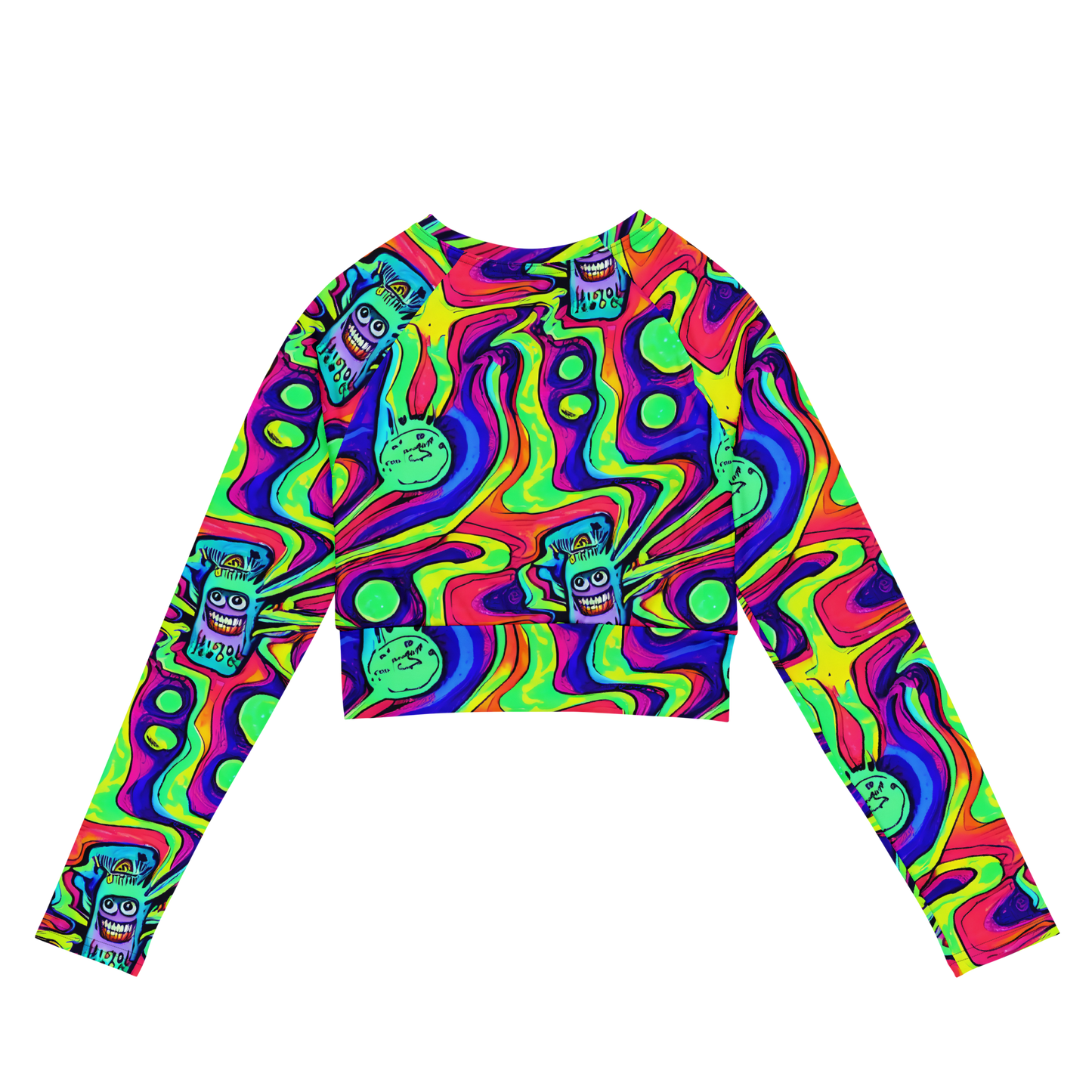 Long Sleeve Crop Top - Frizzled Spirits