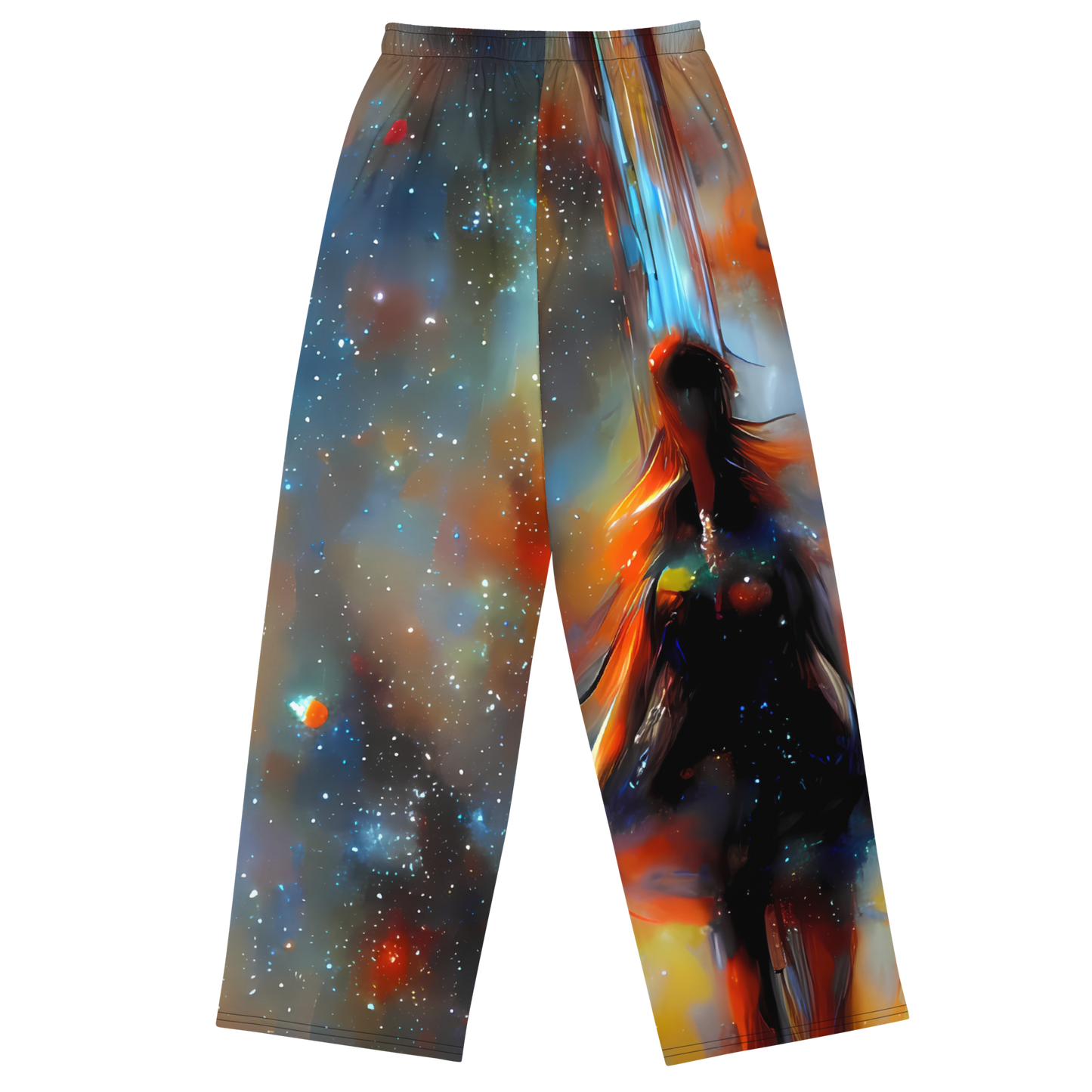 Wide-Leg Pants - Brush Nebula