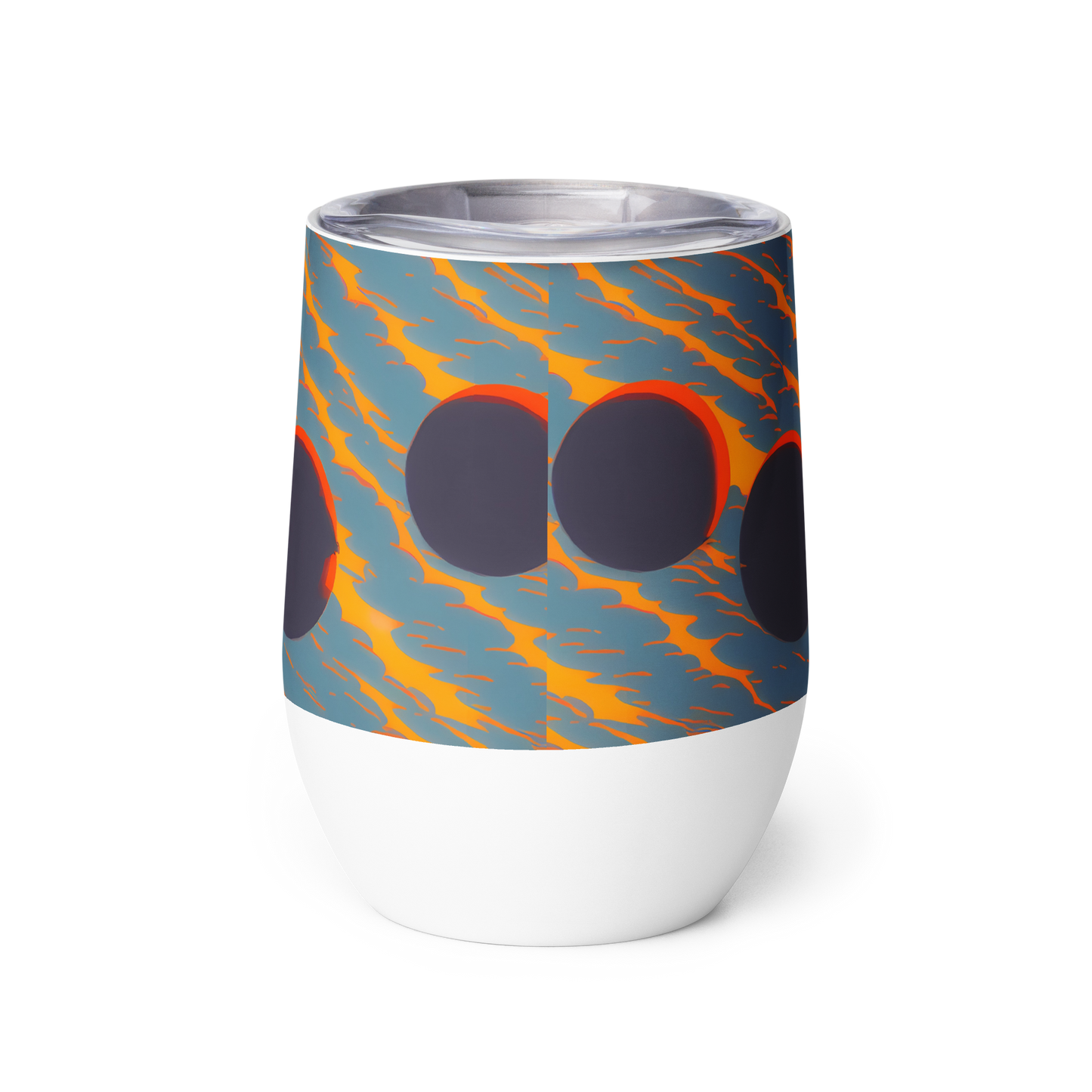 Wine Tumbler - Flames of Gravity