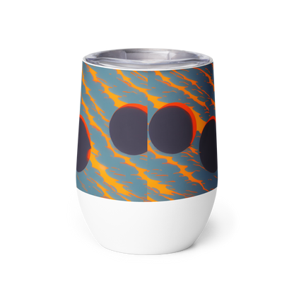Wine Tumbler - Flames of Gravity