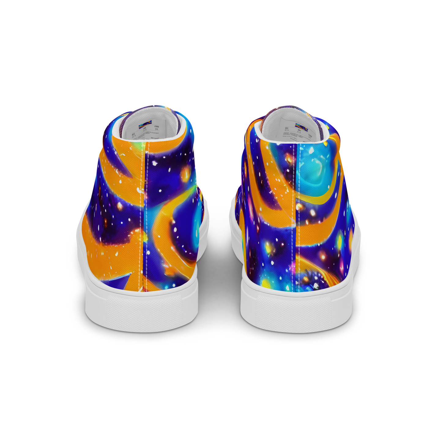 Women's High Top Canvas Shoes - Epic Orbit