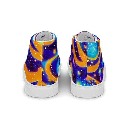 Women's High Top Canvas Shoes - Epic Orbit