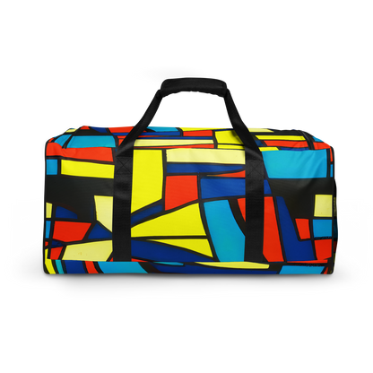 Duffle Bag - Neon Fractals
