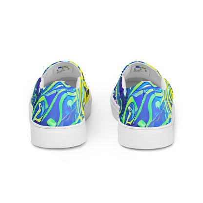 Men's Slip-On Canvas Shoes - Spectrum Quest