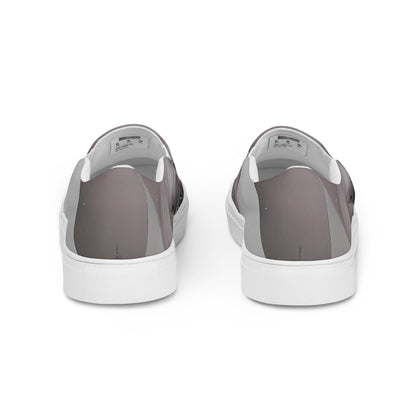 Women's Slip-On Canvas Shoes - Phantom Facescape