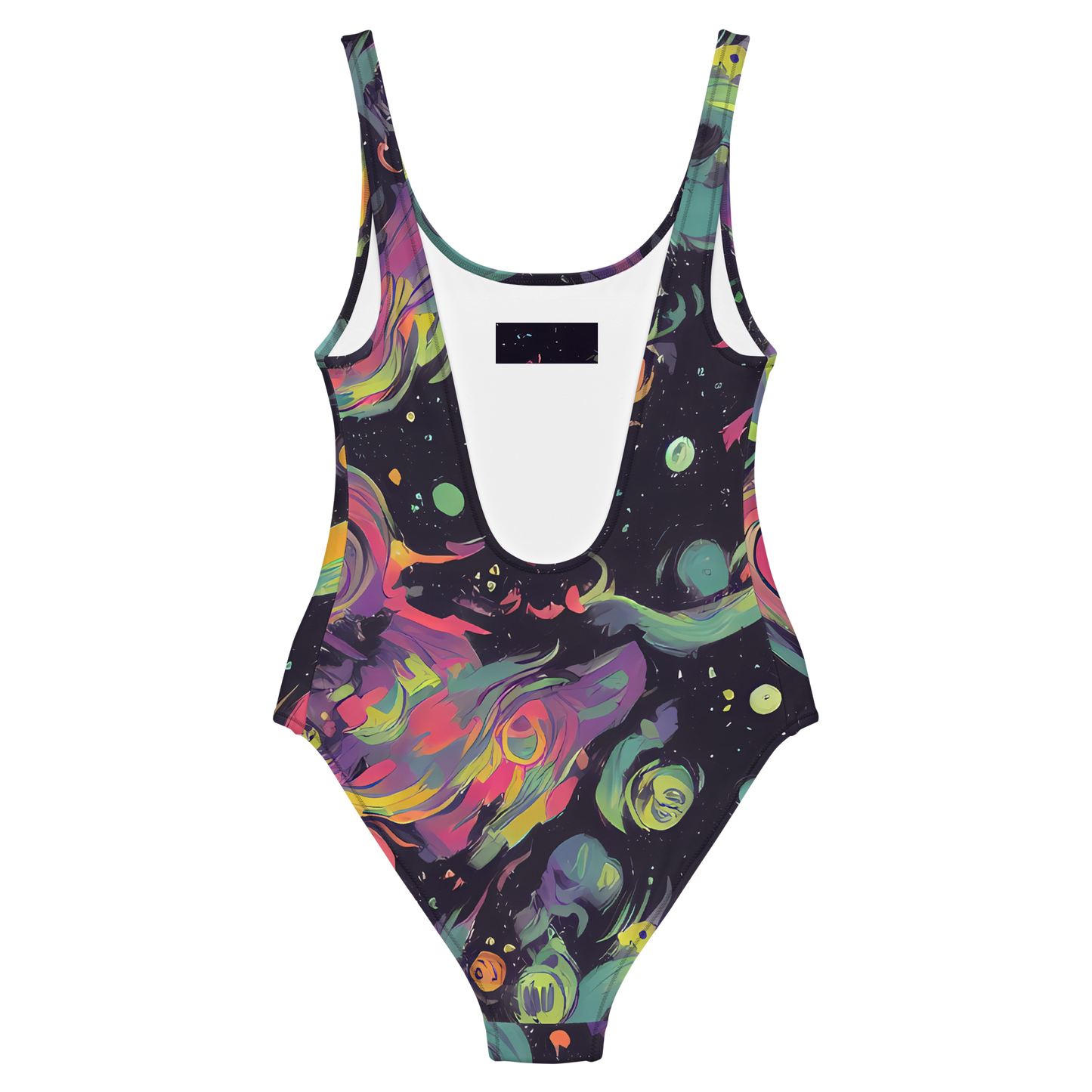 One-Piece Swimsuit - Psychedelic Drift