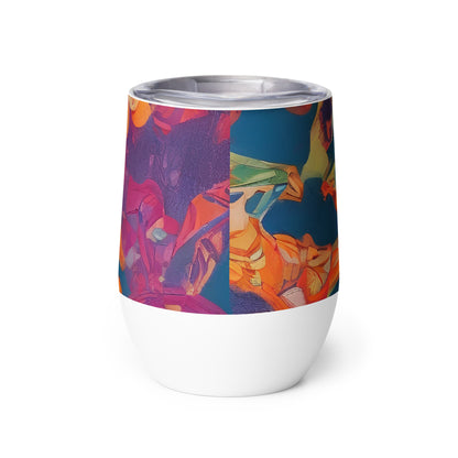 Wine Tumbler - Dreamtime Dance