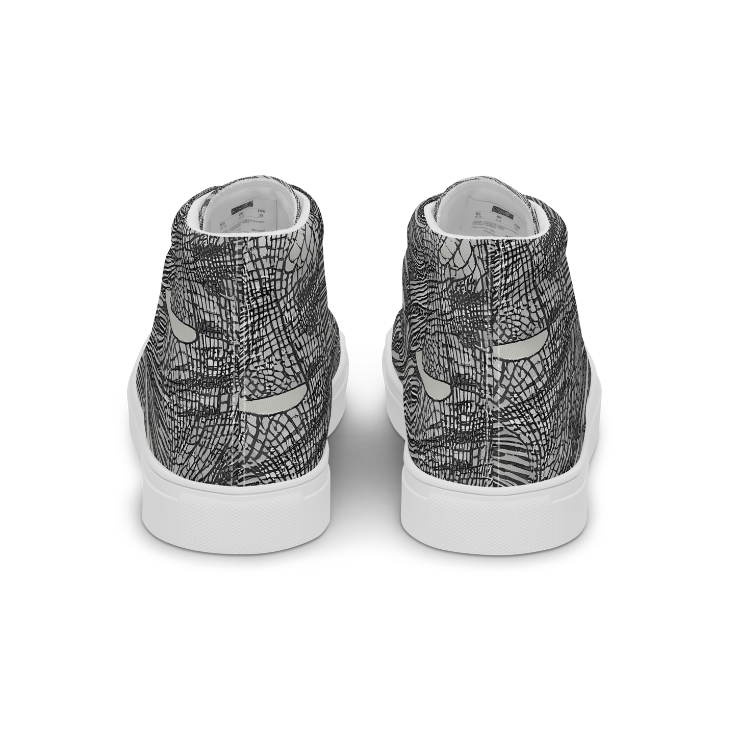 Women's High Top Canvas Shoes - Sable Currents