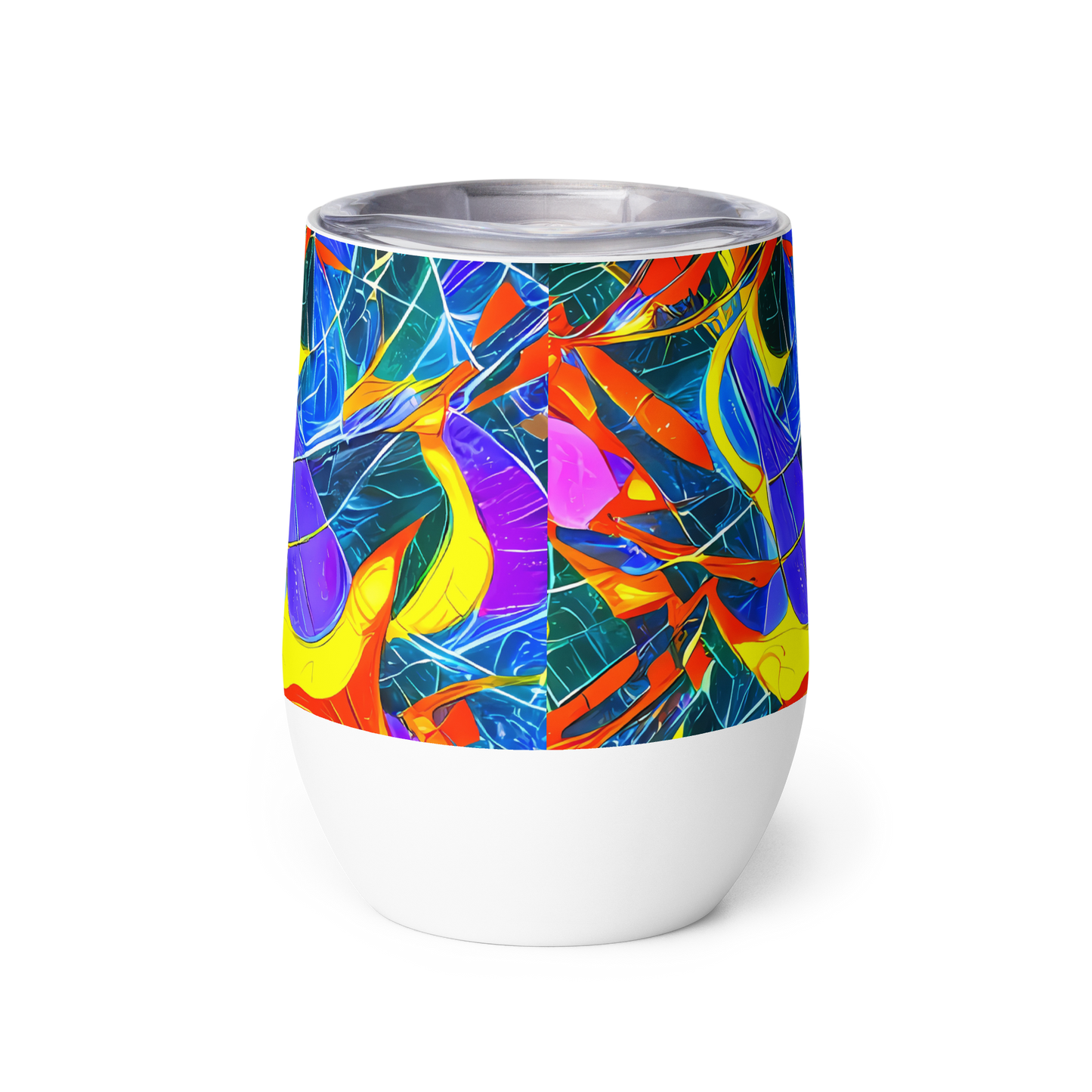 Wine Tumbler - Arkhipov Waves