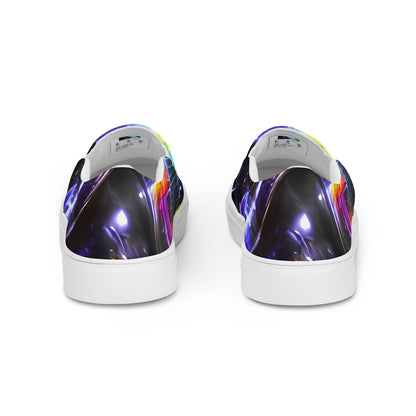 Women's Slip-On Canvas Shoes - Hirschl's Vortex