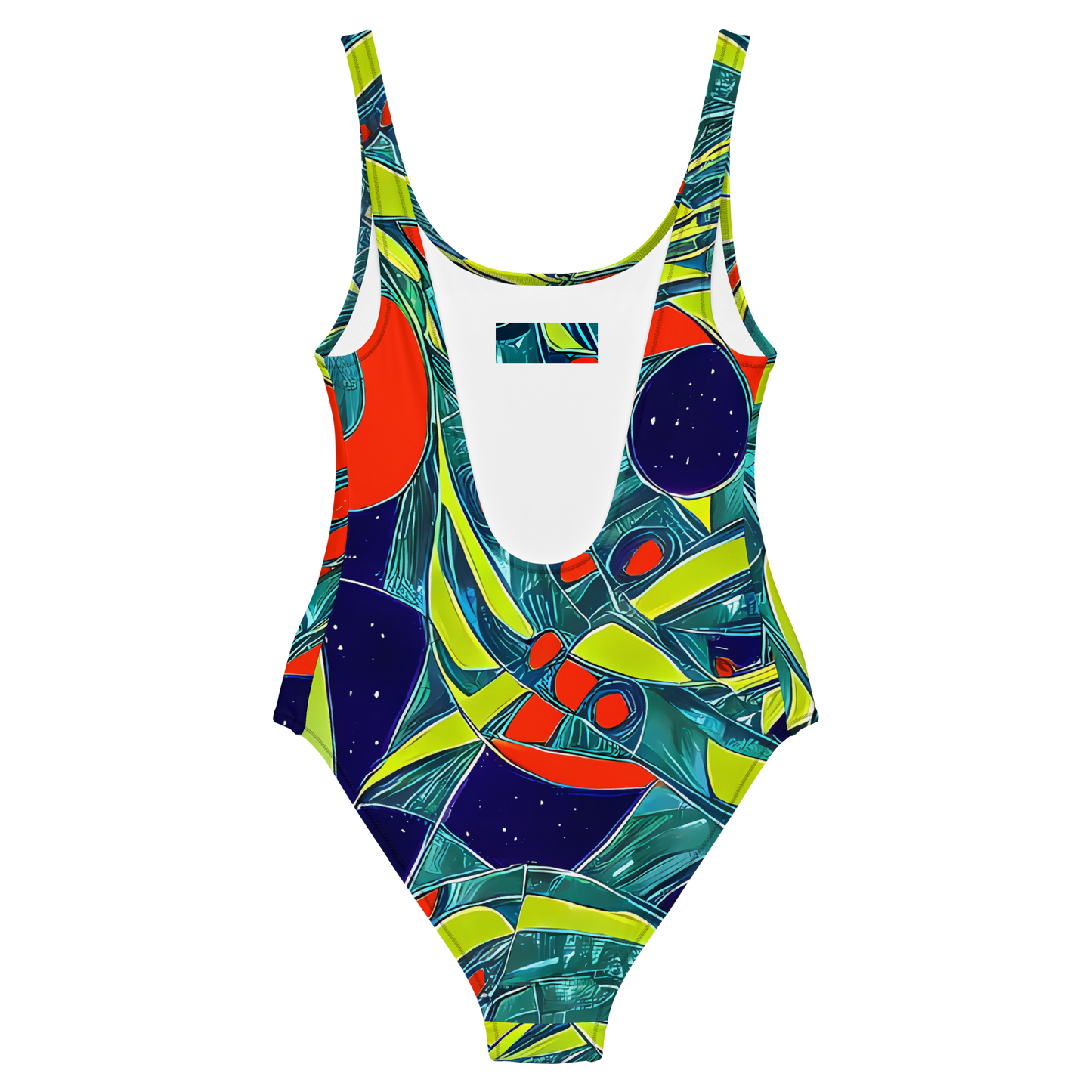 One-Piece Swimsuit - Harmonic Mirage