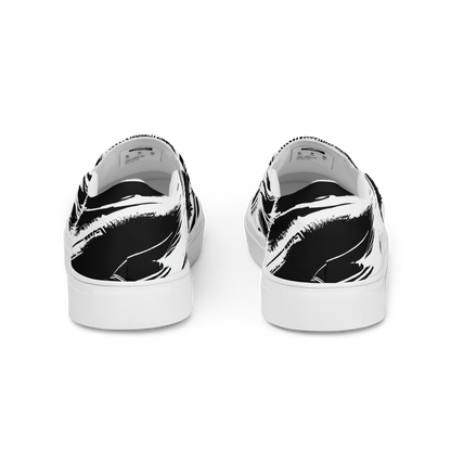 Men's Slip-On Canvas Shoes - Silent Thunder