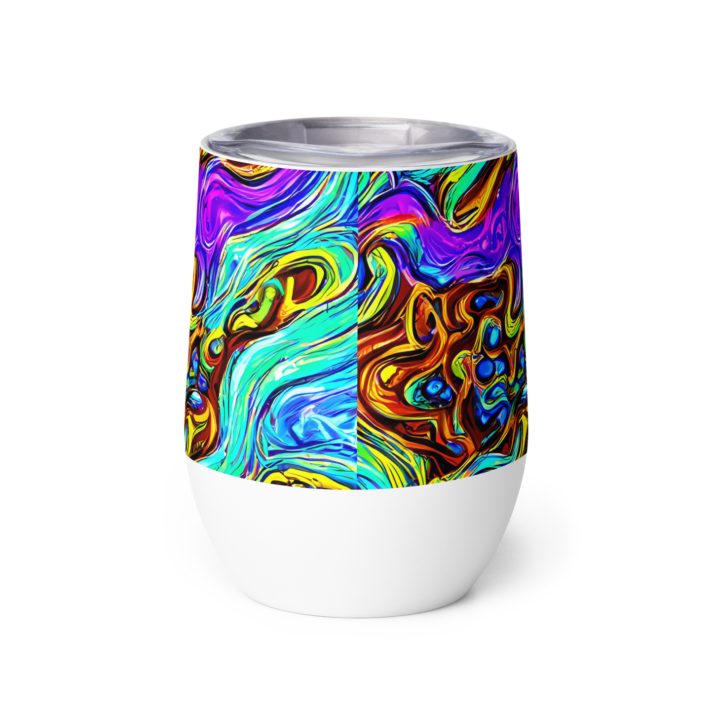 Wine Tumbler - Mystic Iridescence