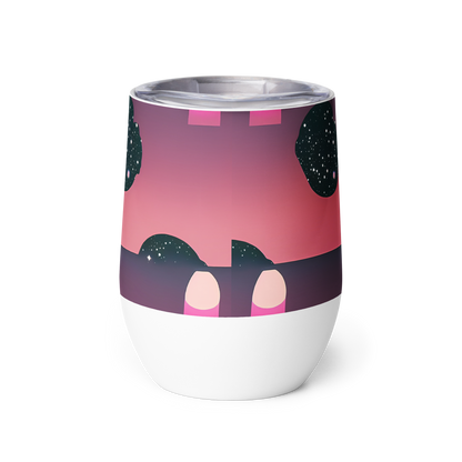 Wine Tumbler - Dreamscape Horizon