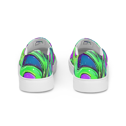 Men's Slip-On Canvas Shoes - Funky Mutation