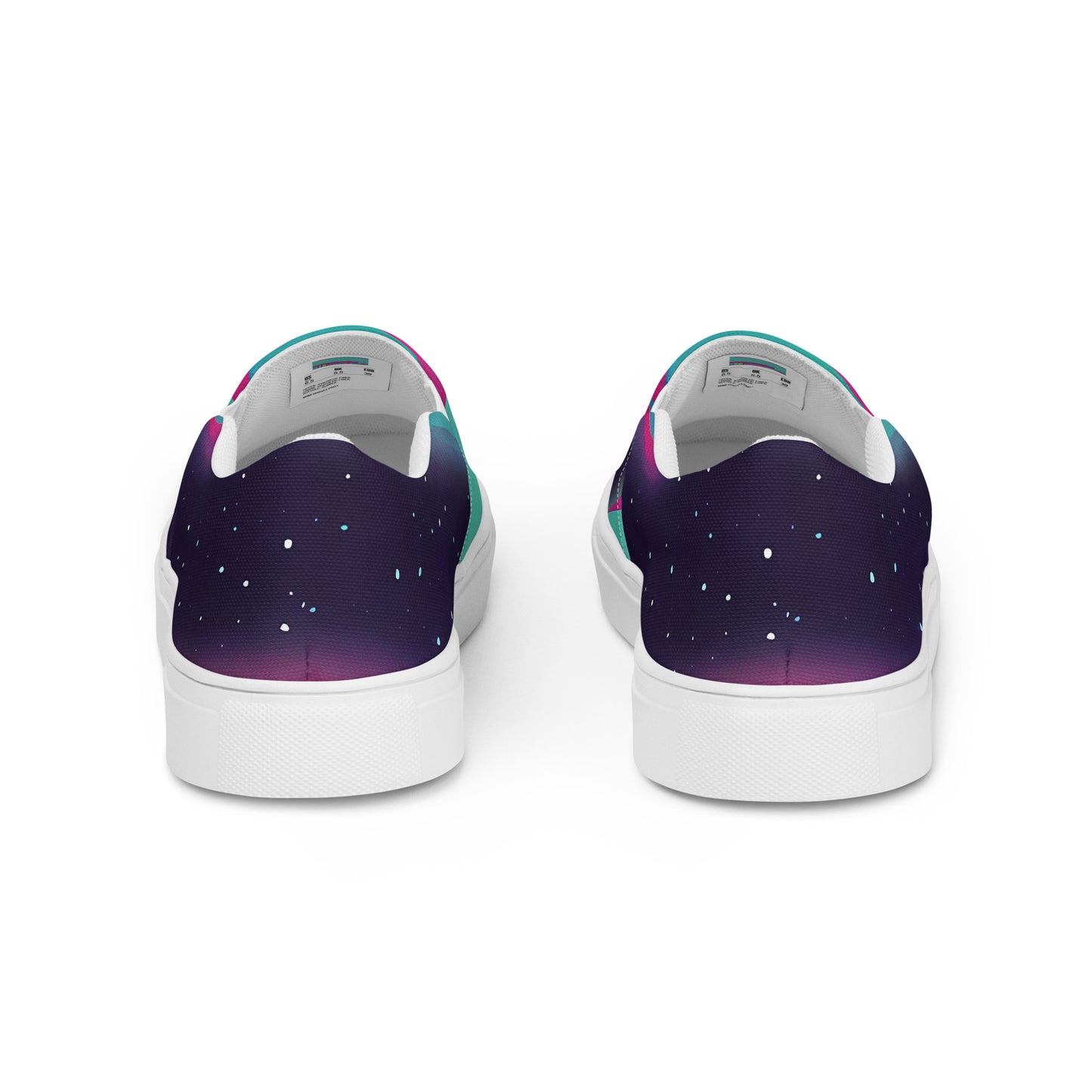 Women's Slip-On Canvas Shoes - Astro Pop