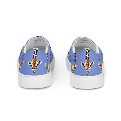 Women's Slip-On Canvas Shoes - Giraffe Glow
