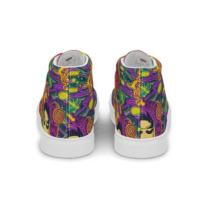 Women's High Top Canvas Shoes - Odyssey in Color