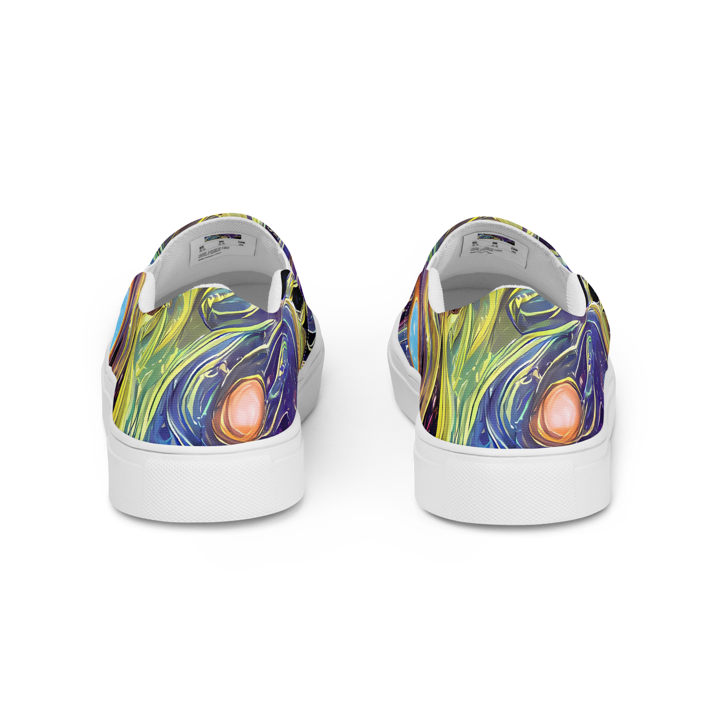 Women's Slip-On Canvas Shoes - Lebacq Swirl