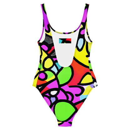 One-Piece Swimsuit - Vivid Serenade