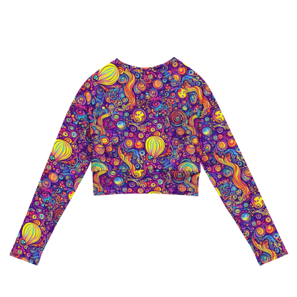 Long Sleeve Crop Top - Festival of Whimsy