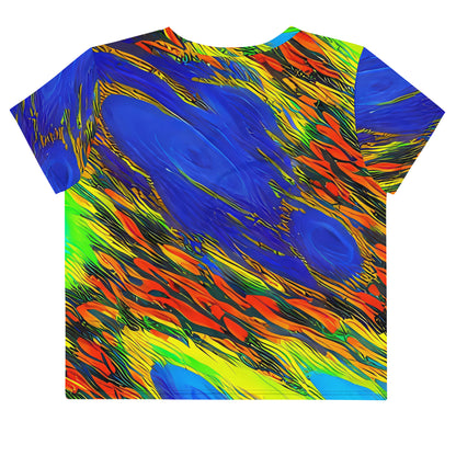 Women's Crop Tee - Hodgkin's Blaze