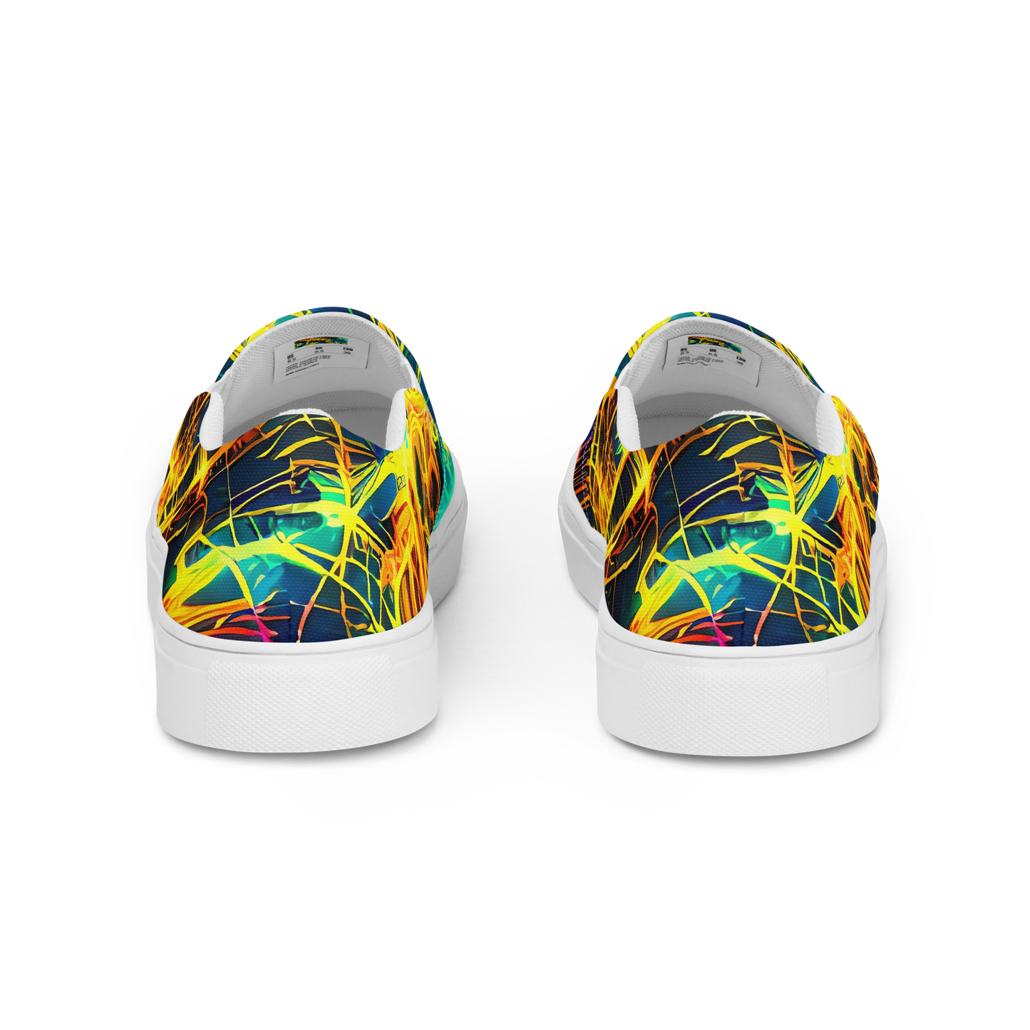 Men's Slip-On Canvas Shoes - Kapp's Kaleidoscope