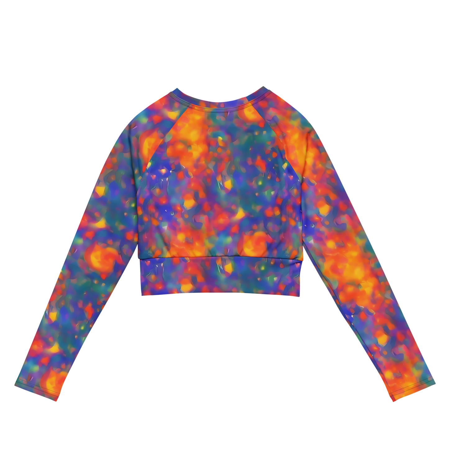 Long Sleeve Crop Top - Nolde Nebula