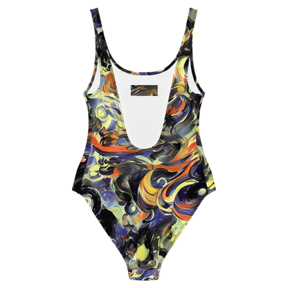 One-Piece Swimsuit - Twilight Chaos