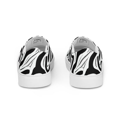 Women's Slip-On Canvas Shoes - Inked Dreams