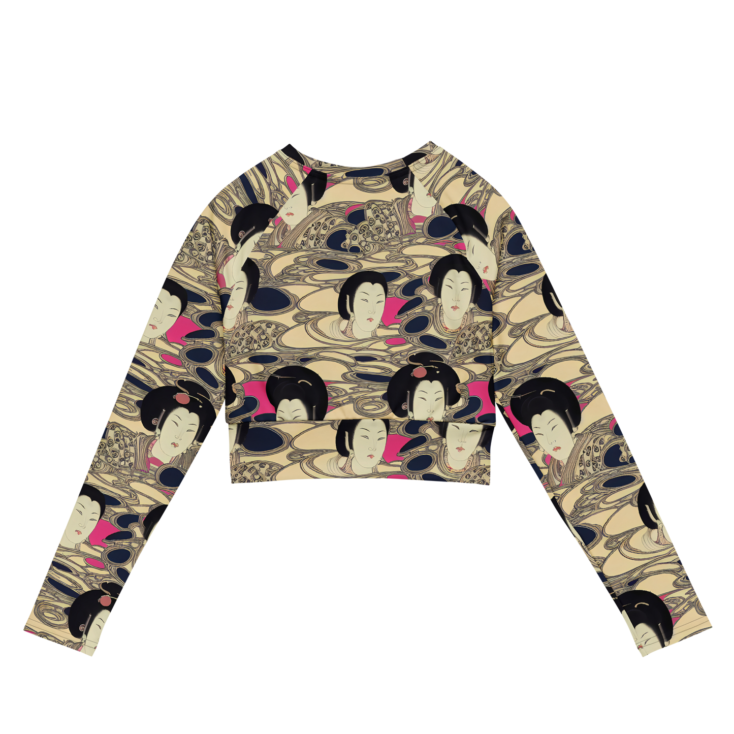 Long Sleeve Crop Top - Timeless Reverie