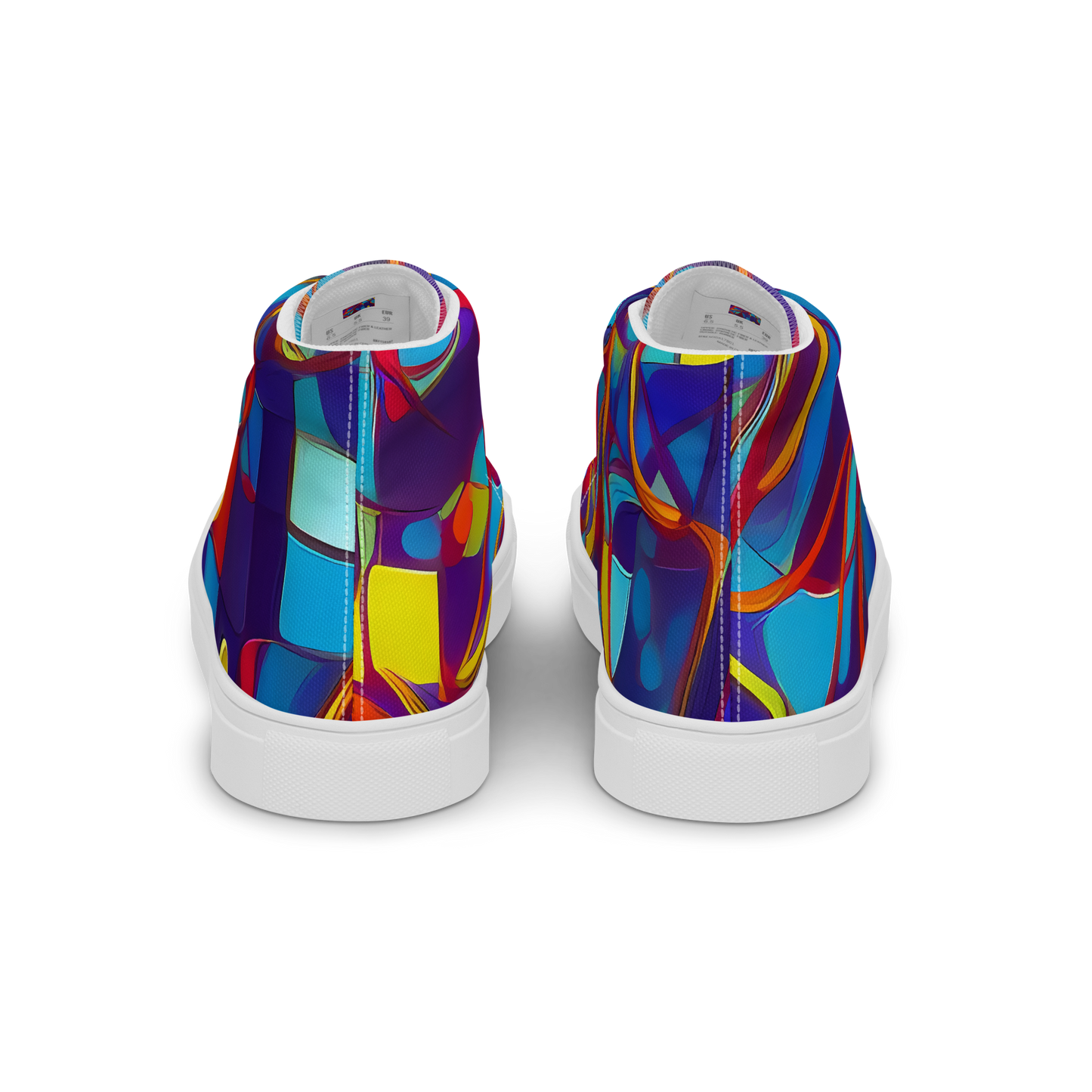 Women's High Top Canvas Shoes - Flickering Dreams