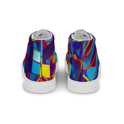Women's High Top Canvas Shoes - Flickering Dreams