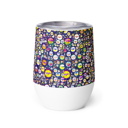 Wine Tumbler - Whimsical Eyescape