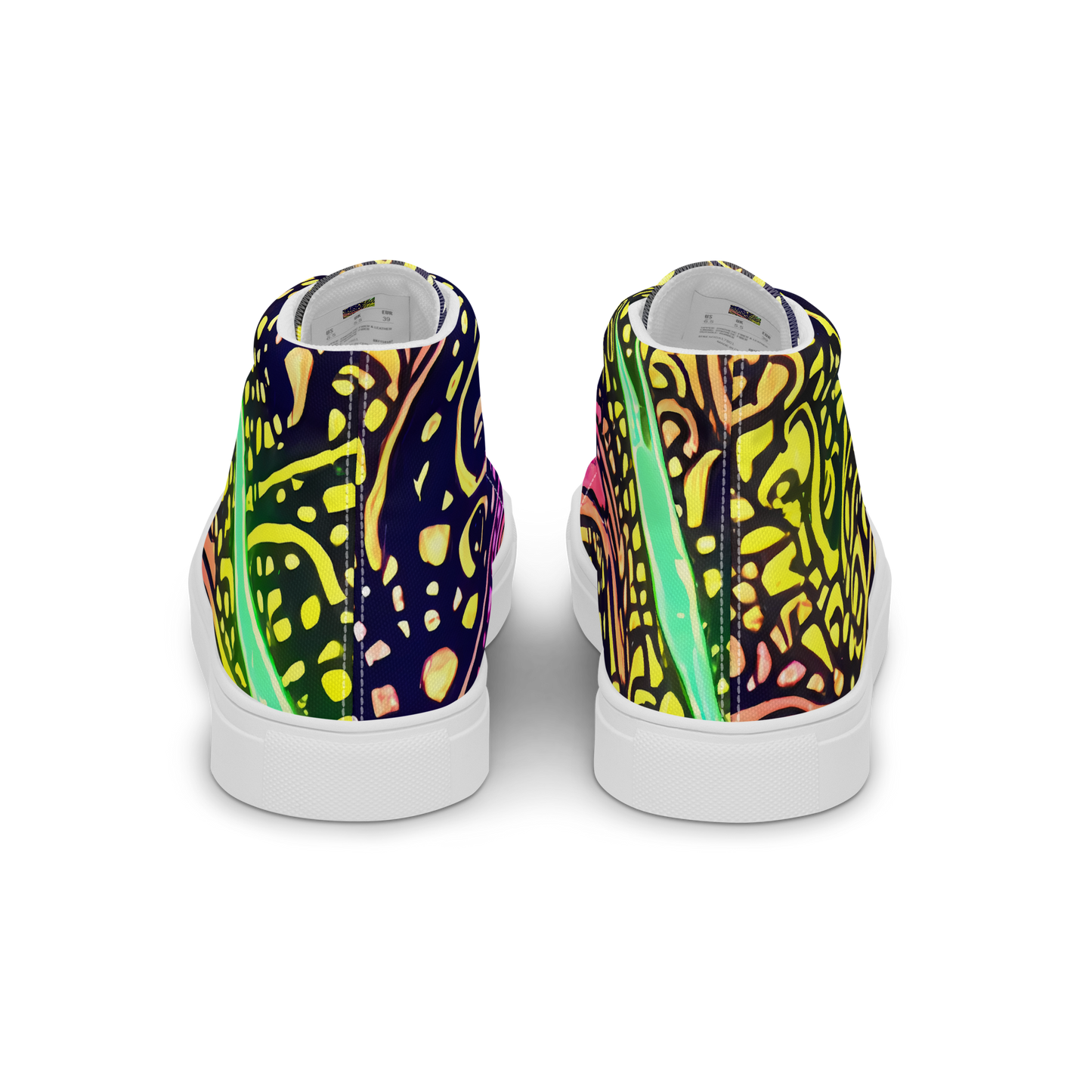 Women's High Top Canvas Shoes - Isenbrant Illumination