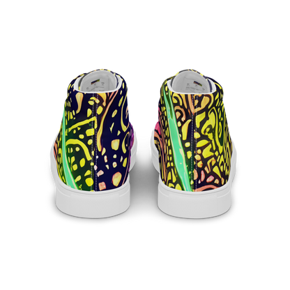 Women's High Top Canvas Shoes - Isenbrant Illumination