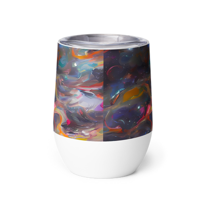 Wine Tumbler - Chromatic Flux