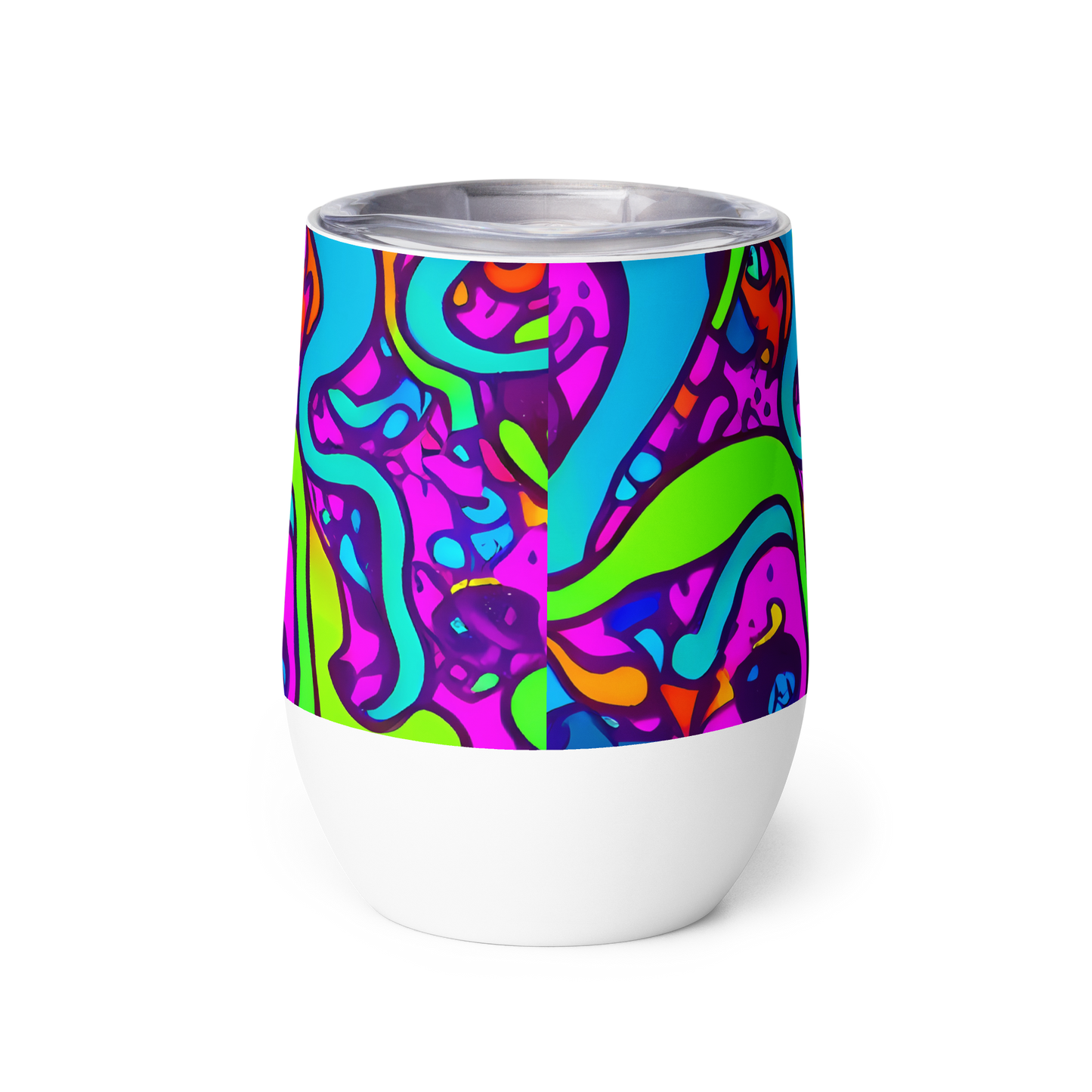 Wine Tumbler - Funky Vortex