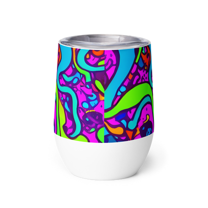 Wine Tumbler - Funky Vortex