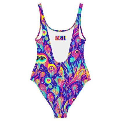 One-Piece Swimsuit - Mystic Petal Dance