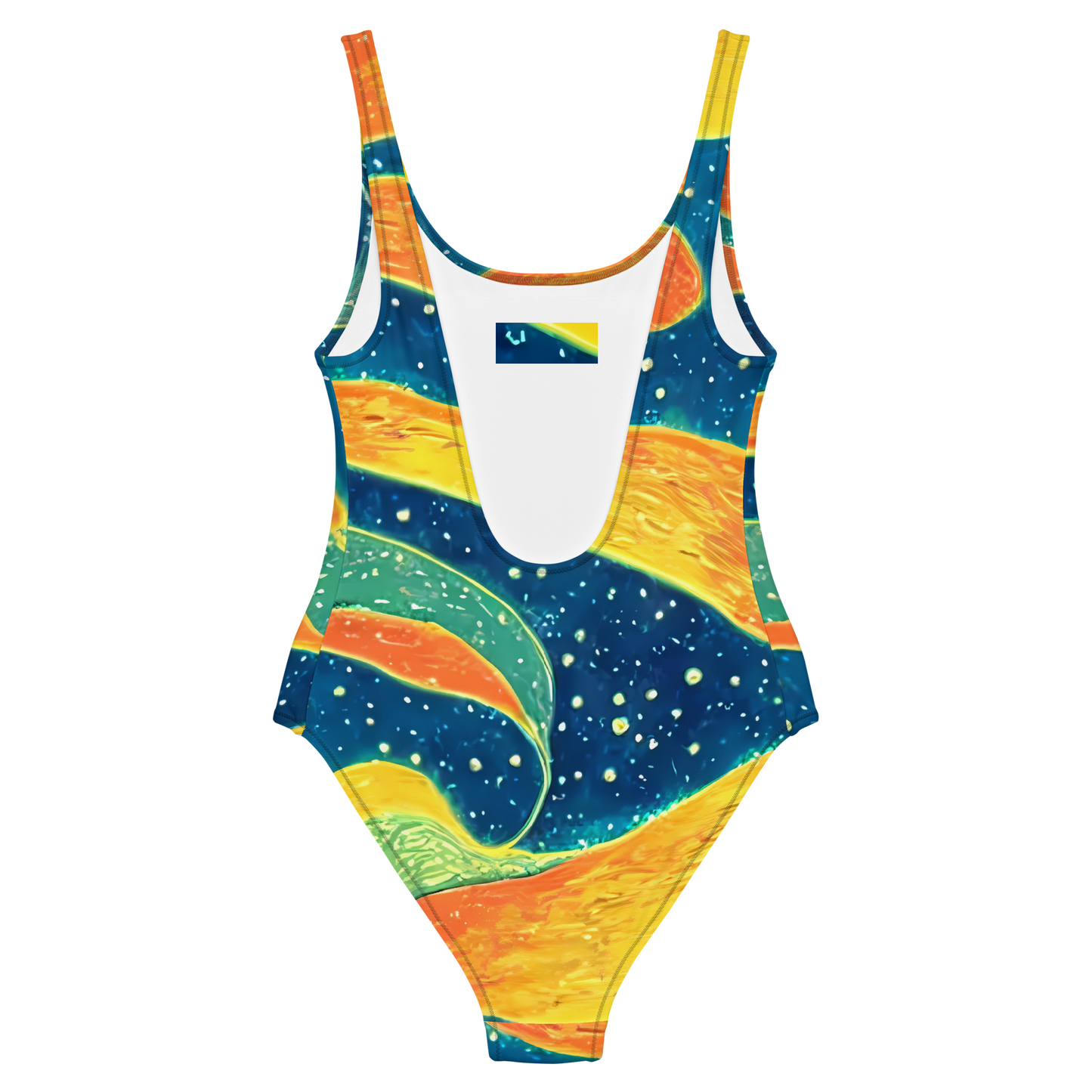 One-Piece Swimsuit - Celestial Harmony